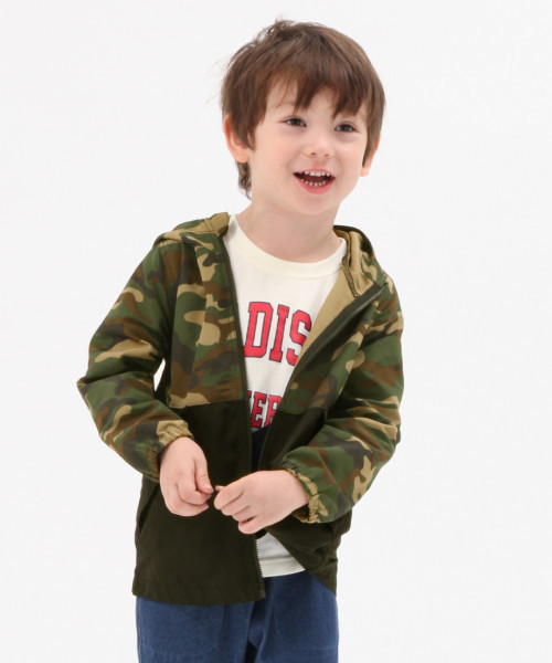 GLOBAL WORK（グローバルワーク）の「【キッズ】ハッスイキリカエマンパ/797995（マウンテンパーカー・キッズ・ベージュ系その他/グリーン系その他/ネイビー・SMALL/MEDIUM/LARGE/X-LARGE/XX-LARGE）」の2枚目の写真