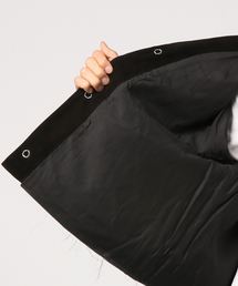 bukht（ブフト）の「bukht/ブフト/@cut off goat suede jkt/カットオフ