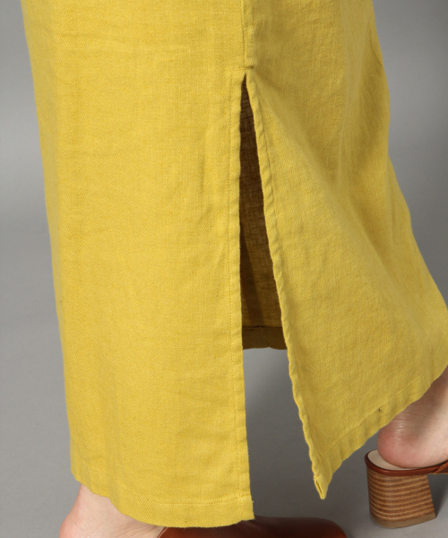 LOWRYS FARM(ローリーズファーム)の「アサコンスリットタイトスカート 825748(スカート・レディース・アイボリー/ブラウン/イエロー・MEDIUM/LARGE)」の14枚目の写真