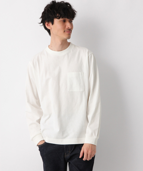 GLOBAL WORK（グローバルワーク）の「USAコットンリブロンＴEE/818059（Tシャツ/カットソー・メンズ・ホワイト/ブラック/グリーン系その他/シャーベット・SMALL/MEDIUM/LARGE/X-LARGE）」の2枚目の写真