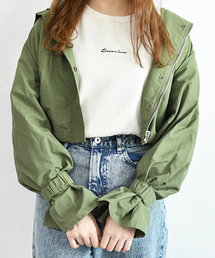 PairPair | ナイロン袖フレアマウンテンパーカー(マウンテンパーカー)