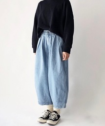 HARVESTY / ハーベスティ DENIM CIRCUS PANTS