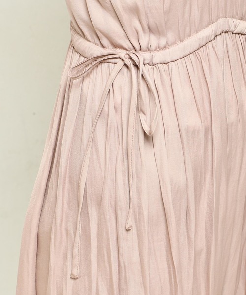 DouDou（ドゥドゥ）の「キャミワンピース（ワンピース・レディース・ピンクベージュ/カーキ/ブラック・FREE）」の19枚目の写真