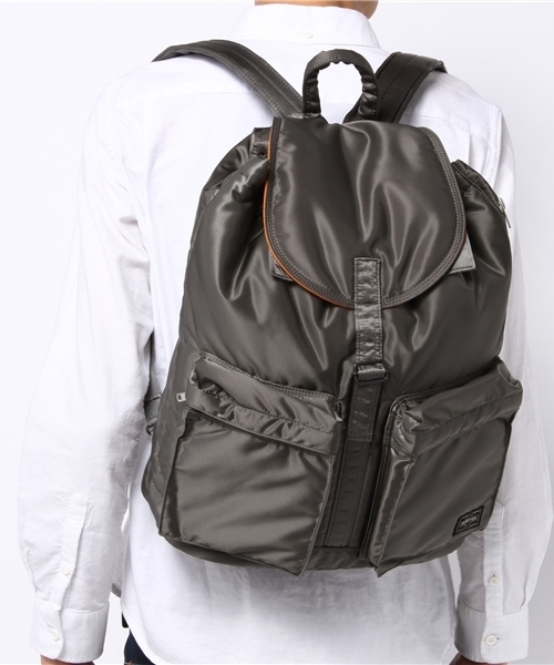 PORTER(ポーター)の「PORTER TANKER RUCKSACK <B印 YOSHIDA SELECT>(バックパック/リュック・メンズ・ブラック系その他・ONE SIZE)」の6枚目の写真