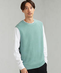 green label relaxing | SC☆ ウォッシュドカノコ クルー ベスト(ベスト)