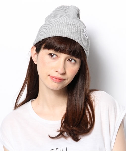 B:MING by BEAMS（ビーミングバイビームス）の「ビーミング by ビームス / コットンワッチキャップ（ニットキャップ/ビーニー・レディース・グレー/ブラック/ネイビー・ONE SIZE）」の2枚目の写真