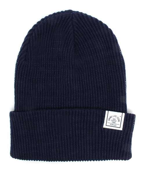 B:MING by BEAMS（ビーミングバイビームス）の「ビーミング by ビームス / コットンワッチキャップ（ニットキャップ/ビーニー・レディース・グレー/ブラック/ネイビー・ONE SIZE）」の7枚目の写真