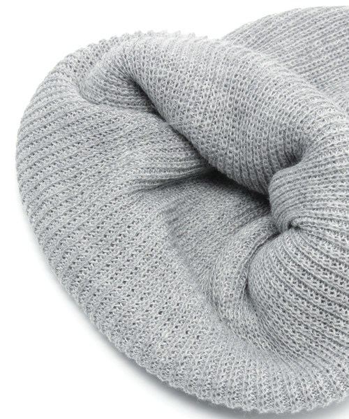 B:MING by BEAMS（ビーミングバイビームス）の「ビーミング by ビームス / コットンワッチキャップ（ニットキャップ/ビーニー・レディース・グレー/ブラック/ネイビー・ONE SIZE）」の4枚目の写真