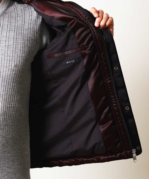 MICHEL KLEIN HOMME (ミッシェルクランオム)の「ダウンブルゾン(シャーロット)(ダウンジャケット/コート・メンズ・ネイビー/ボルドー・46/48/51)」の20枚目の写真
