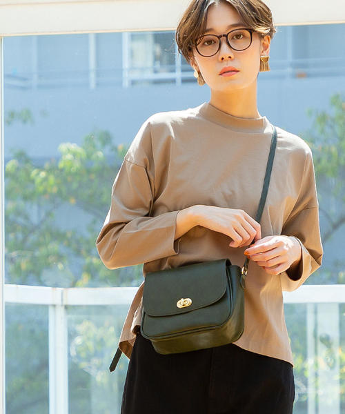 coen(コーエン)の「ミニハイネックワイドプルオーバーカットソー(Tシャツ/カットソー・レディース・オフホワイト/ベージュ/ブラウン・FREE)」の3枚目の写真