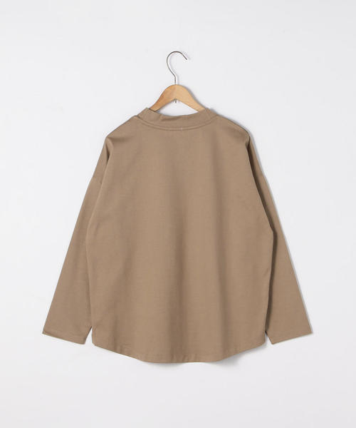 coen(コーエン)の「ミニハイネックワイドプルオーバーカットソー(Tシャツ/カットソー・レディース・オフホワイト/ベージュ/ブラウン・FREE)」の21枚目の写真