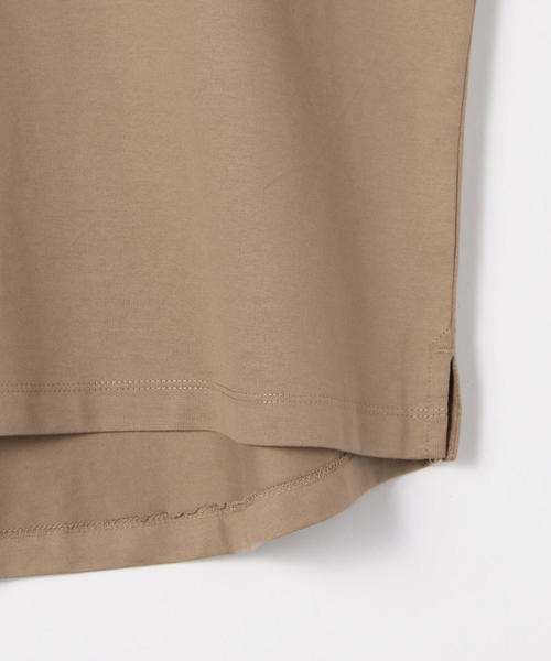coen(コーエン)の「ミニハイネックワイドプルオーバーカットソー(Tシャツ/カットソー・レディース・オフホワイト/ベージュ/ブラウン・FREE)」の18枚目の写真