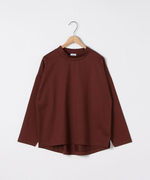 coen(コーエン)の「ミニハイネックワイドプルオーバーカットソー(Tシャツ/カットソー・レディース・オフホワイト/ベージュ/ブラウン・FREE)」の16枚目の写真