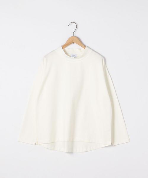 coen(コーエン)の「ミニハイネックワイドプルオーバーカットソー(Tシャツ/カットソー・レディース・オフホワイト/ベージュ/ブラウン・FREE)」の14枚目の写真