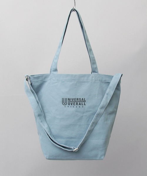 UNIVERSAL OVERALL(ユニバーサルオーバーオール)の「UNIVERSAL OVERALL / ユニバーサルオーバーオール / 2WAY キャンバス ショルダー トートバッグ(トートバッグ・メンズ・ホワイト/ブラック/ベージュ/グレー/ブルー・FREE)」の10枚目の写真