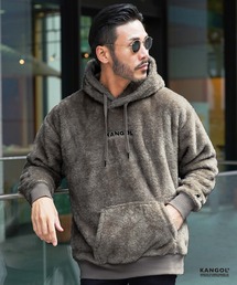 希少カラー♥即完売♥KANGOL♥モカ♥ボアフリース♥ビッグパーカー♥ ZARA KANGOL｜カンゴールのパーカー（ボア）通販 - ZOZOTOWN