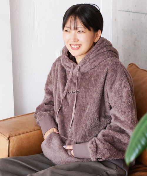 セール】roshell×KANGOL カンゴール ブランド別注 コラボ ボアパーカー