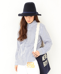 BEAMS BOY | BEAMS BOY / NEW ロンストエンブロイド ボタンダウン シャツ☆(シャツ/ブラウス)