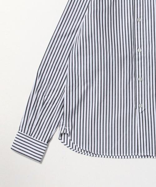 BEAMS BOY（ビームスボーイ）の「【FUDGE5月号掲載】BEAMS BOY / NEW ロンストエンブロイド ボタンダウン シャツ（シャツ/ブラウス・レディース・ブラック/ブルー・1/0）」の11枚目の写真