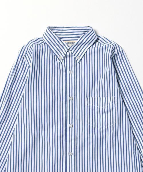 BEAMS BOY（ビームスボーイ）の「【FUDGE5月号掲載】BEAMS BOY / NEW ロンストエンブロイド ボタンダウン シャツ（シャツ/ブラウス・レディース・ブラック/ブルー・1/0）」の13枚目の写真