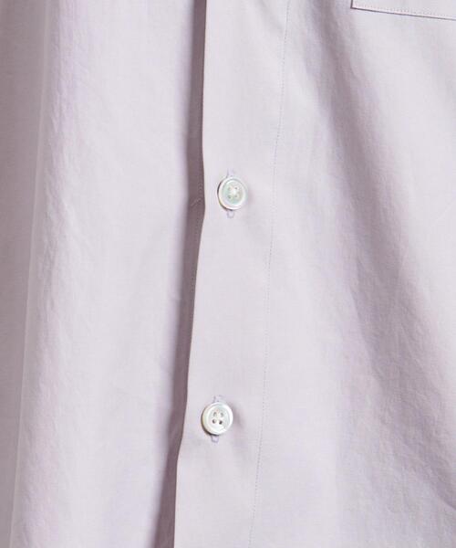 AURALEE（オーラリー）の「＜AURALEE（オーラリー）＞ ビッグ シャツ■■■（シャツ/ブラウス・メンズ・ライラック/ライム・3/4/5）」の11枚目の写真