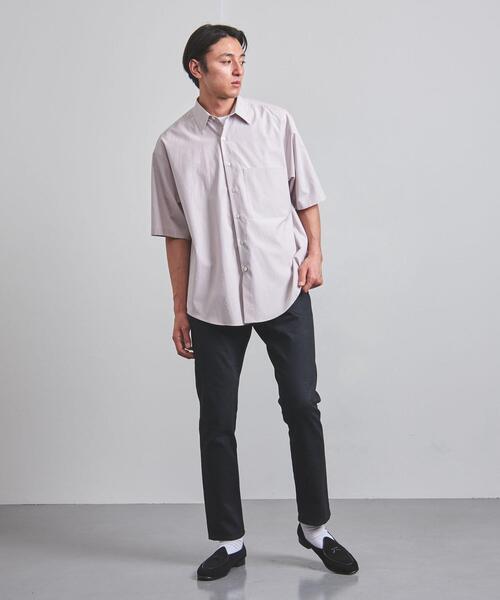 AURALEE（オーラリー）の「＜AURALEE（オーラリー）＞ ビッグ シャツ■■■（シャツ/ブラウス・メンズ・ライラック/ライム・3/4/5）」の3枚目の写真