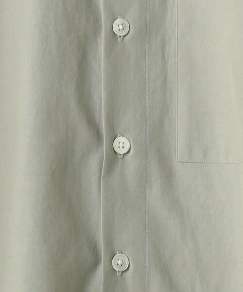 AURALEE（オーラリー）の「＜AURALEE（オーラリー）＞ ビッグ シャツ■■■（シャツ/ブラウス・メンズ・ライラック/ライム・3/4/5）」の5枚目の写真