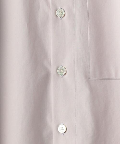AURALEE（オーラリー）の「＜AURALEE（オーラリー）＞ ビッグ シャツ■■■（シャツ/ブラウス・メンズ・ライラック/ライム・3/4/5）」の7枚目の写真