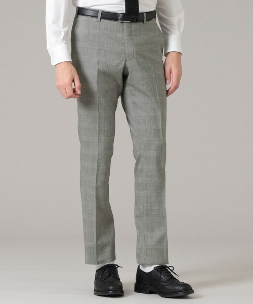 Weather セール Wool Worsted ロンドン のファッション スラックス Worsted グレンチェックスラックス スラックス London マッキントッシュ パンツ Mackintosh