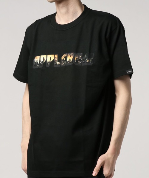 APPLEBUM（アップルバム）の「“Gotham Logo” T-shirt（Tシャツ/カットソー・メンズ・ブラック・LARGE/X-LARGE/MEDIUM/XX-LARGE/SMALL）」の2枚目の写真