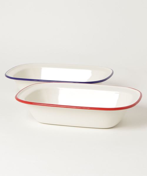 THE OLDE FARMHOUSE(ザ オールドファームハウス)の「【 HUNTSMANS / ハンツマン 】 パイディッシュ26cmブルー&レッド2枚セット LC26B/R TSI(食器・レディース・その他1・FREE)」の3枚目の写真