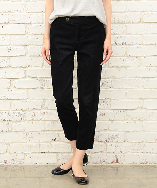 GALLARDAGALANTE(ガリャルダガランテ)の「コーデュロイパンツ(その他パンツ・レディース・ホワイト/ネイビー・0/1)」の1枚目の写真