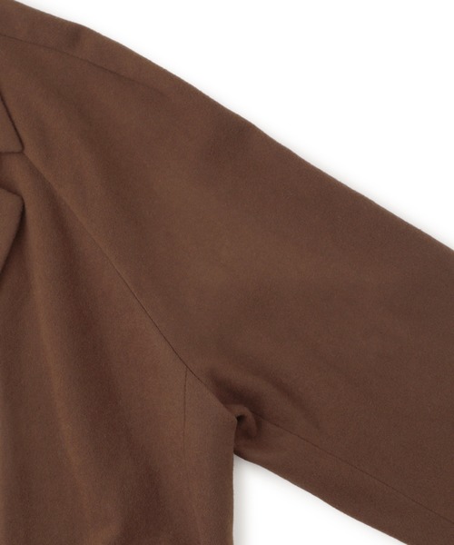 STUDIOUS（ステュディオス）の「【STUDIOUS】ベルテッドラップコート（トレンチコート・メンズ・ベージュ/ブラック・1/2/3）」の6枚目の写真