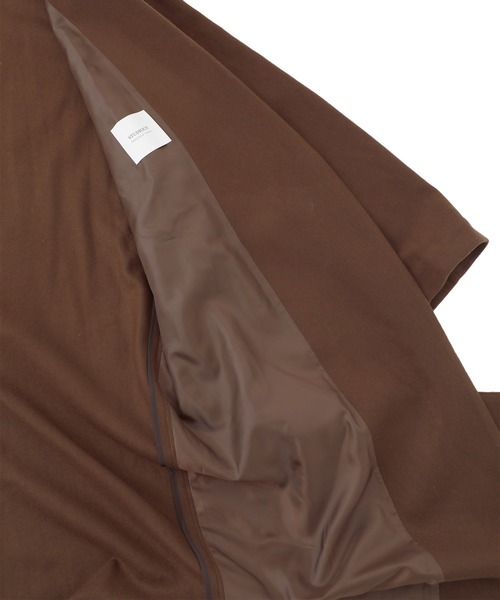 STUDIOUS（ステュディオス）の「【STUDIOUS】ベルテッドラップコート（トレンチコート・メンズ・ベージュ/ブラック・1/2/3）」の10枚目の写真