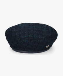 Chapeau d' O | 【Chapeau'd O】 Fancy Tweed Beret / 【シャポードオー】 ファンシーツイード　ベレー(ハンチング/ベレー帽)