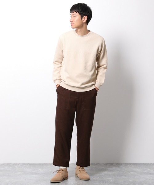 LAKOLE(ラコレ)の「ポリツイルベイカーパンツ / LAKOLE(その他パンツ・メンズ・ライトグレー/ブラック/ブラウン・MEDIUM/LARGE)」の9枚目の写真