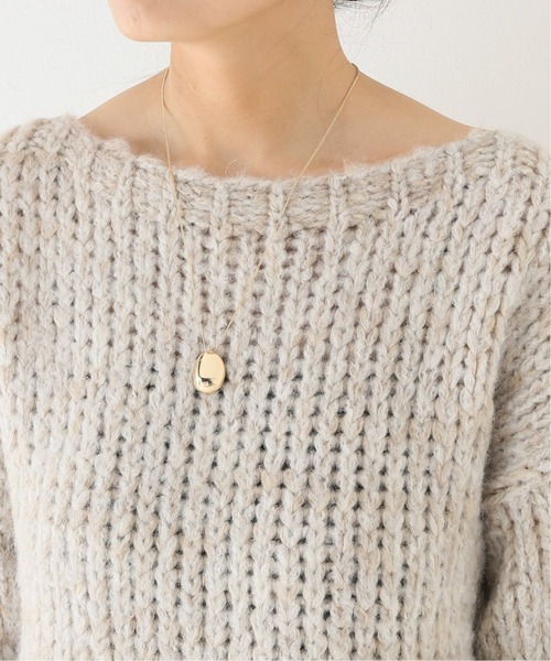 Simplicite(サンプリシテ)の「エッグトップネックレス(ネックレス・レディース・ゴールド/シルバー・FREE)」の4枚目の写真