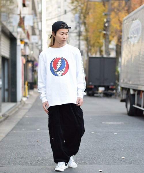 SCHOTT×GRATEFULDEAD/ショット×グレートフルデッド/プリントロングスリーブTシャツ