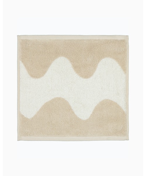 marimekko（マリメッコ）の「【kioski】LOKKI / MINI TOWEL（ハンカチ/ハンドタオル・レディース・ベージュ/ネイビー/ブラック・FREE）」の2枚目の写真