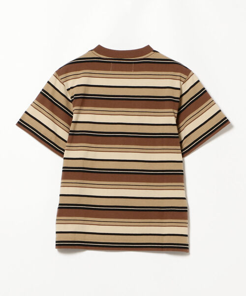BEAMS BOY（ビームスボーイ）の「BEAMS BOY / BOY マルチボーダー クルーネック ショートスリーブ Tシャツ（Tシャツ/カットソー・レディース・ブラウン/ロイヤルブルー/ピンク・ONE SIZE）」の17枚目の写真