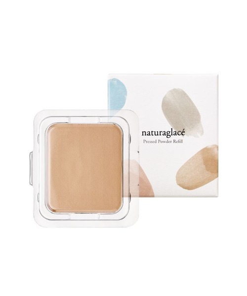 ナチュラグラッセ プレストパウダー 02 パールベージュ レフィル フェイスパウダー Naturaglace ナチュラグラッセ のファッション通販 Zozotown