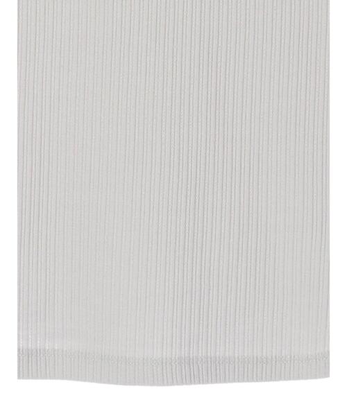 earth music&ecology（アースミュージックアンドエコロジー）の「チェーン柄リブカップ付きキャミソール ＊（タンクトップ・レディース・アイボリー/サックスブルー/ピンクベージュ/ベージュ系その他2・S/M）」の17枚目の写真