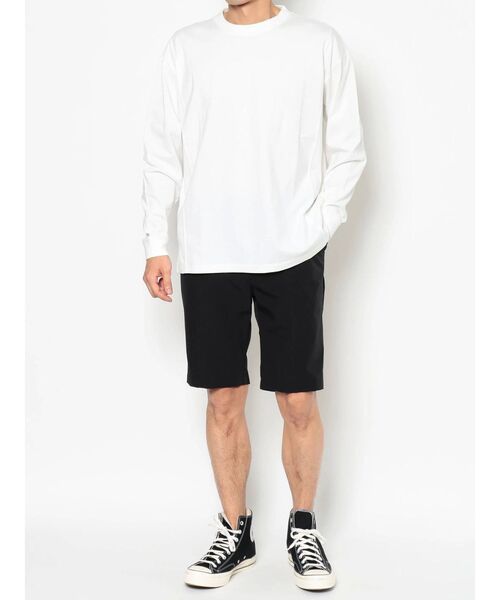 COTORICA(コトリカ)の「ORGANIC COTTON LONG SLEEVE T(Tシャツ/カットソー・メンズ・オフホワイト/ブラック/グレー・MEDIUM/LARGE)」の4枚目の写真