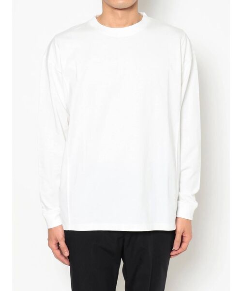 COTORICA(コトリカ)の「ORGANIC COTTON LONG SLEEVE T(Tシャツ/カットソー・メンズ・オフホワイト/ブラック/グレー・MEDIUM/LARGE)」の12枚目の写真