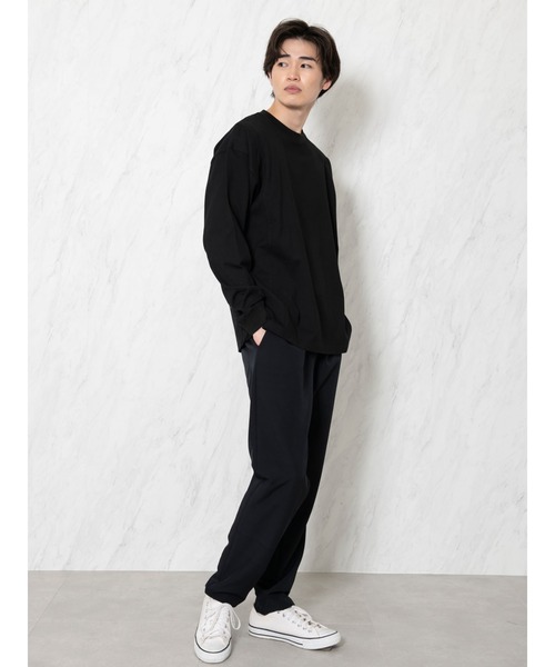 COTORICA(コトリカ)の「ORGANIC COTTON LONG SLEEVE T(Tシャツ/カットソー・メンズ・オフホワイト/ブラック/グレー・MEDIUM/LARGE)」の8枚目の写真