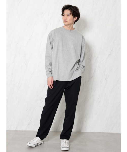 COTORICA(コトリカ)の「ORGANIC COTTON LONG SLEEVE T(Tシャツ/カットソー・メンズ・オフホワイト/ブラック/グレー・MEDIUM/LARGE)」の10枚目の写真