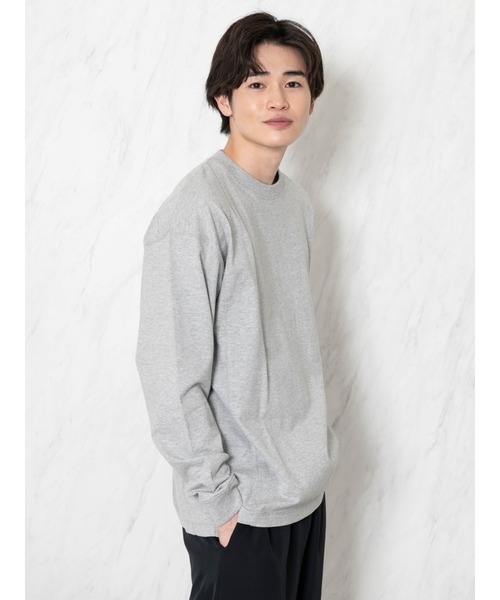 COTORICA(コトリカ)の「ORGANIC COTTON LONG SLEEVE T(Tシャツ/カットソー・メンズ・オフホワイト/ブラック/グレー・MEDIUM/LARGE)」の9枚目の写真