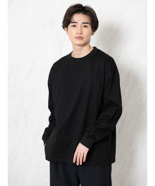 COTORICA(コトリカ)の「ORGANIC COTTON LONG SLEEVE T(Tシャツ/カットソー・メンズ・オフホワイト/ブラック/グレー・MEDIUM/LARGE)」の6枚目の写真