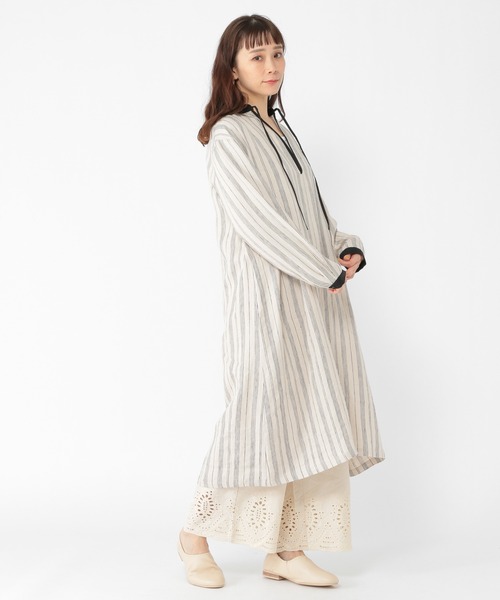 セール Web限定 リネンストライプクレリックワンピース ワンピース Studio Clip スタディオクリップ のファッション通販 Zozotown