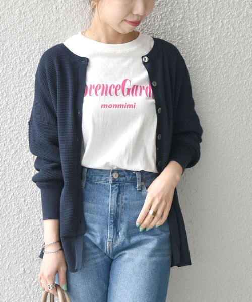 SHIPS any（シップス エニィ）の「SHIPS any: バックボタンプルオーバー（ニット/セーター・レディース・ホワイト/ネイビー/ダークブルー・ONE SIZE）」の21枚目の写真